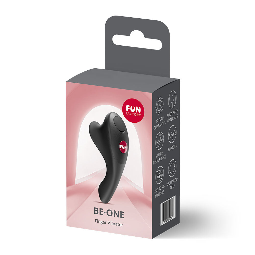 Fun Factory Be-One – USB-C Rechargeable Finger Stimulator 7.4 cm Vibrator