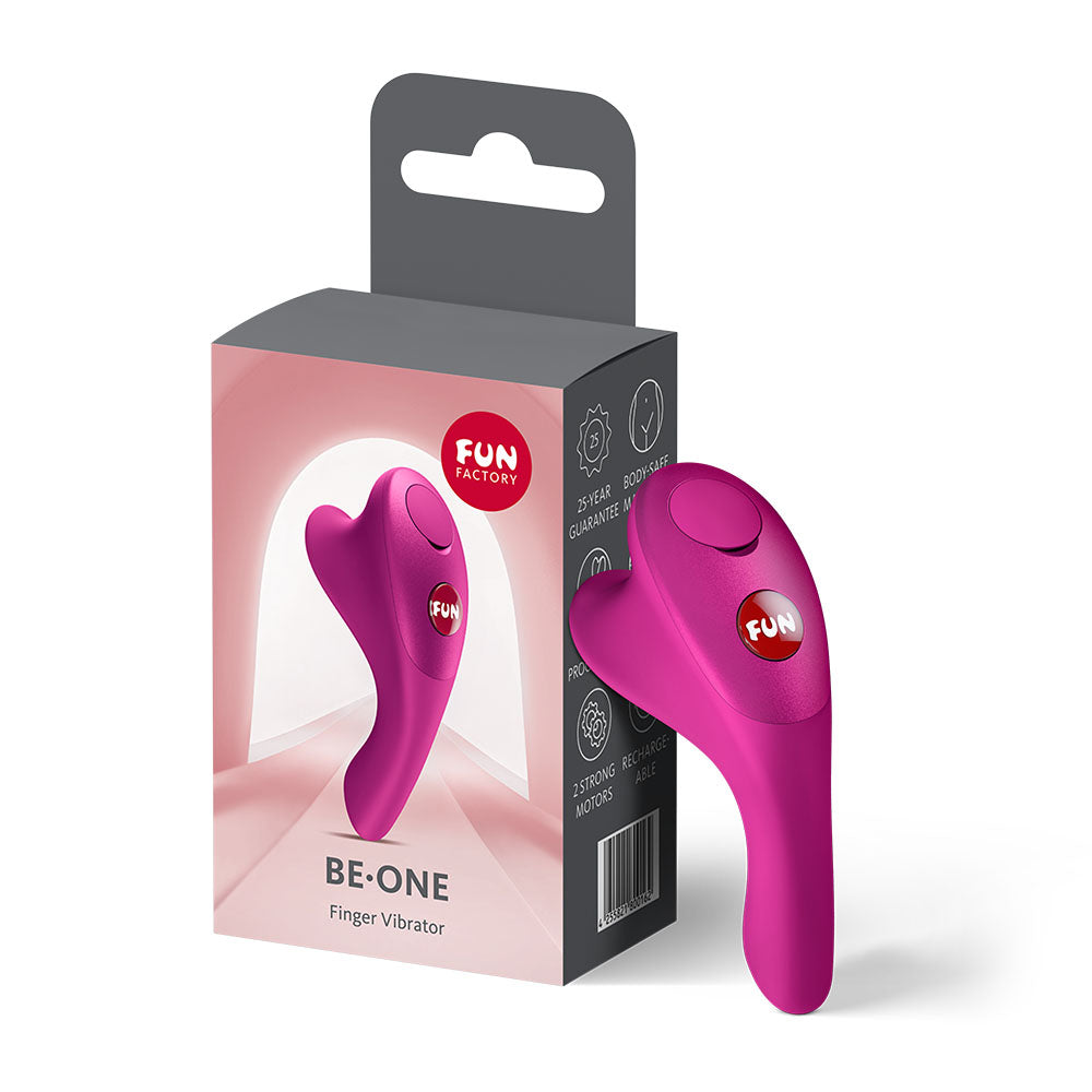 Fun Factory BE-ONE (Magenta) – USB-C Rechargeable Finger Stimulator
