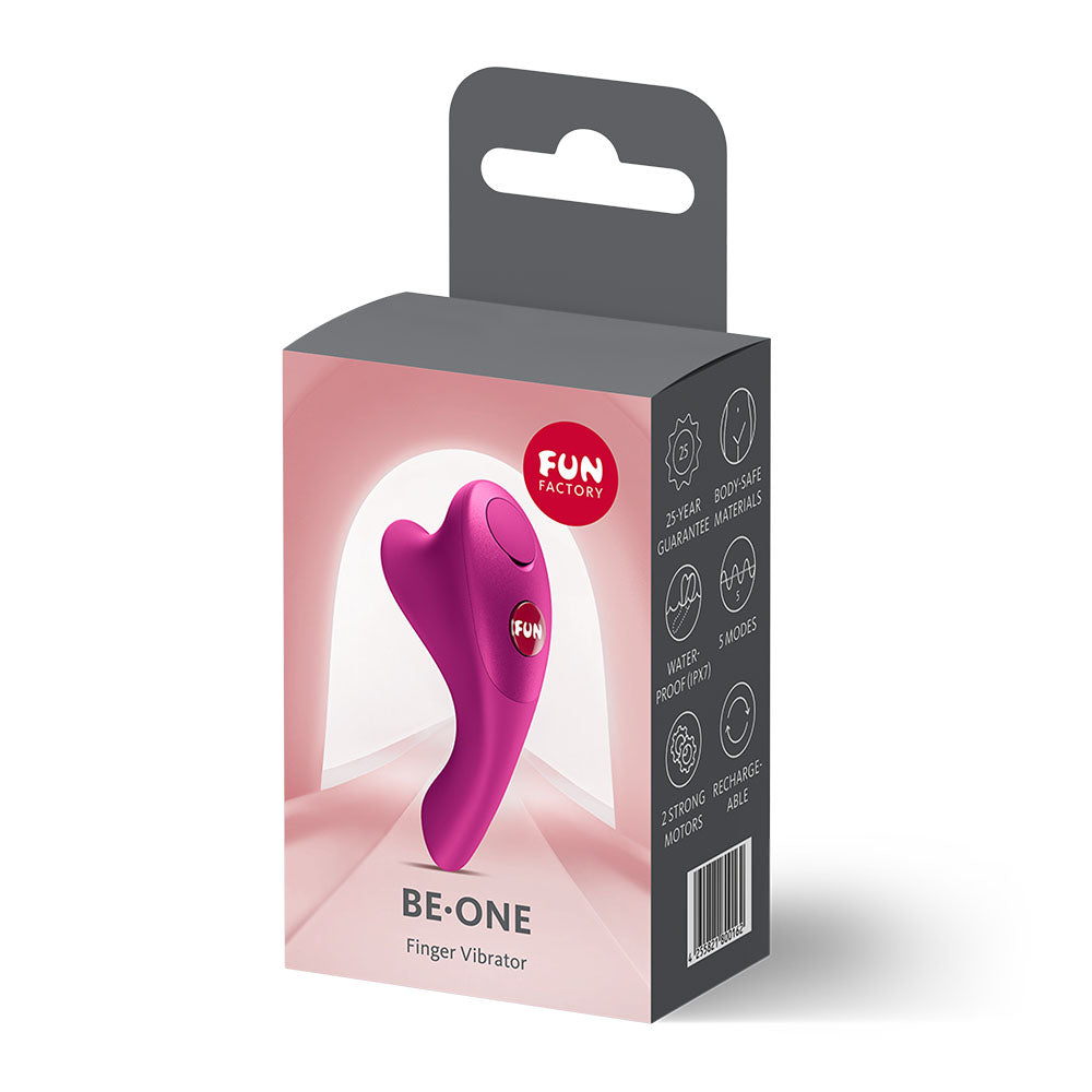 Fun Factory BE-ONE (Magenta) – USB-C Rechargeable Finger Stimulator