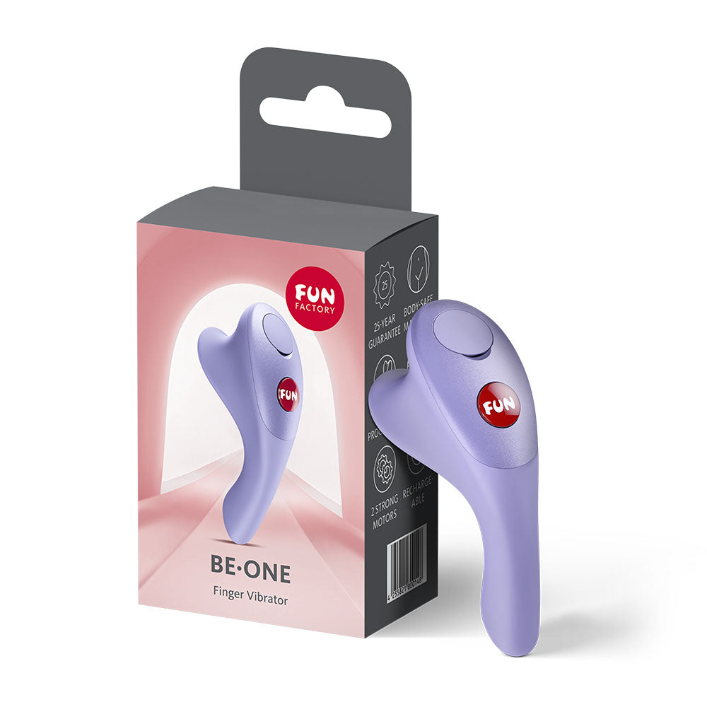 Fun Factory BE-ONE – USB-C Rechargeable Finger Stimulator 7.4 cm Vibrator