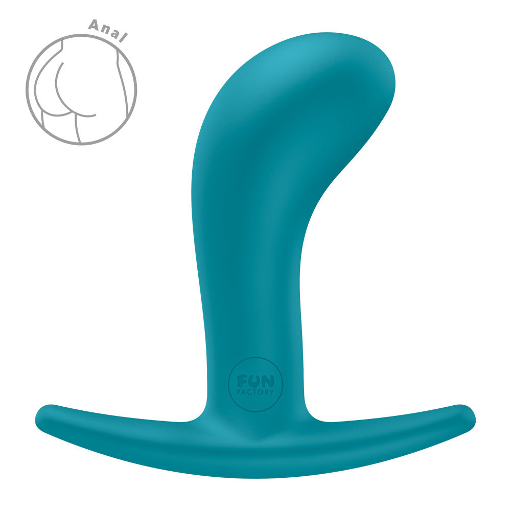 Fun Factory Bootie M (Aquamarine) – Medium 9.4 cm Butt Plug