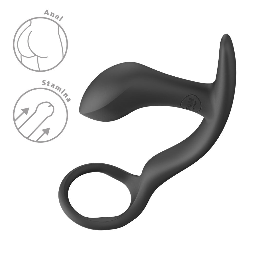 Fun Factory Bootie Ring – 14.7 cm Anal Plug with Cock Ring