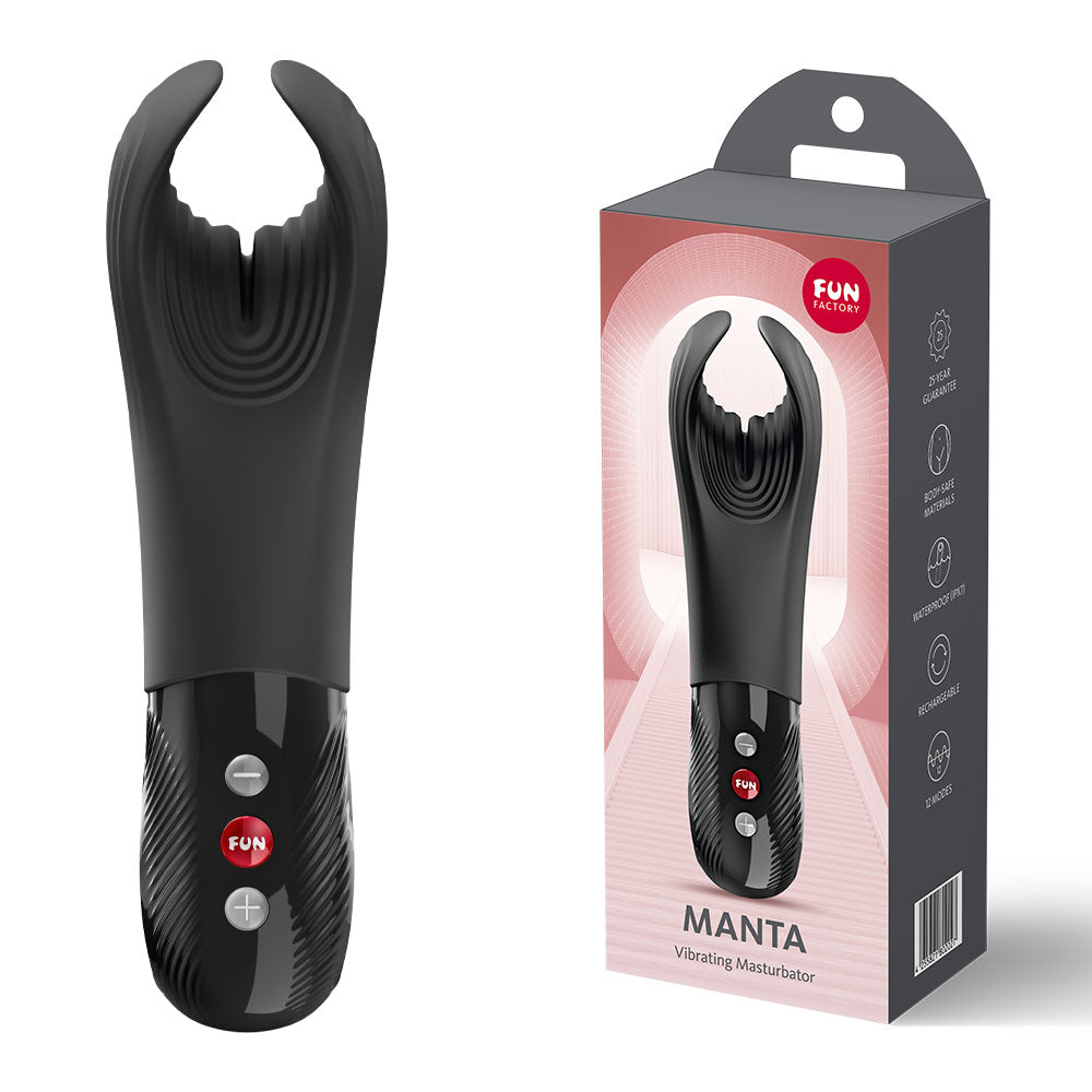 Fun Factory Manta – USB-C Rechargeable Unisex Vibrator