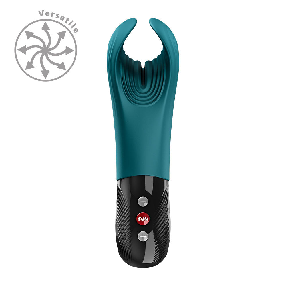 Manta Vibrating Masturbator (Bottle Green) – Powerful Vibrations Masturbator