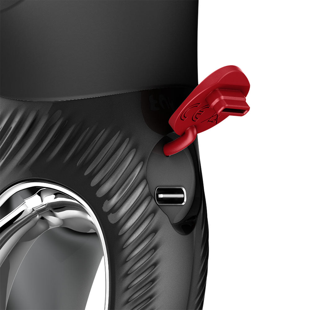 Miss Bi (Black) – Waterproof Dual Rabbit Vibrator
