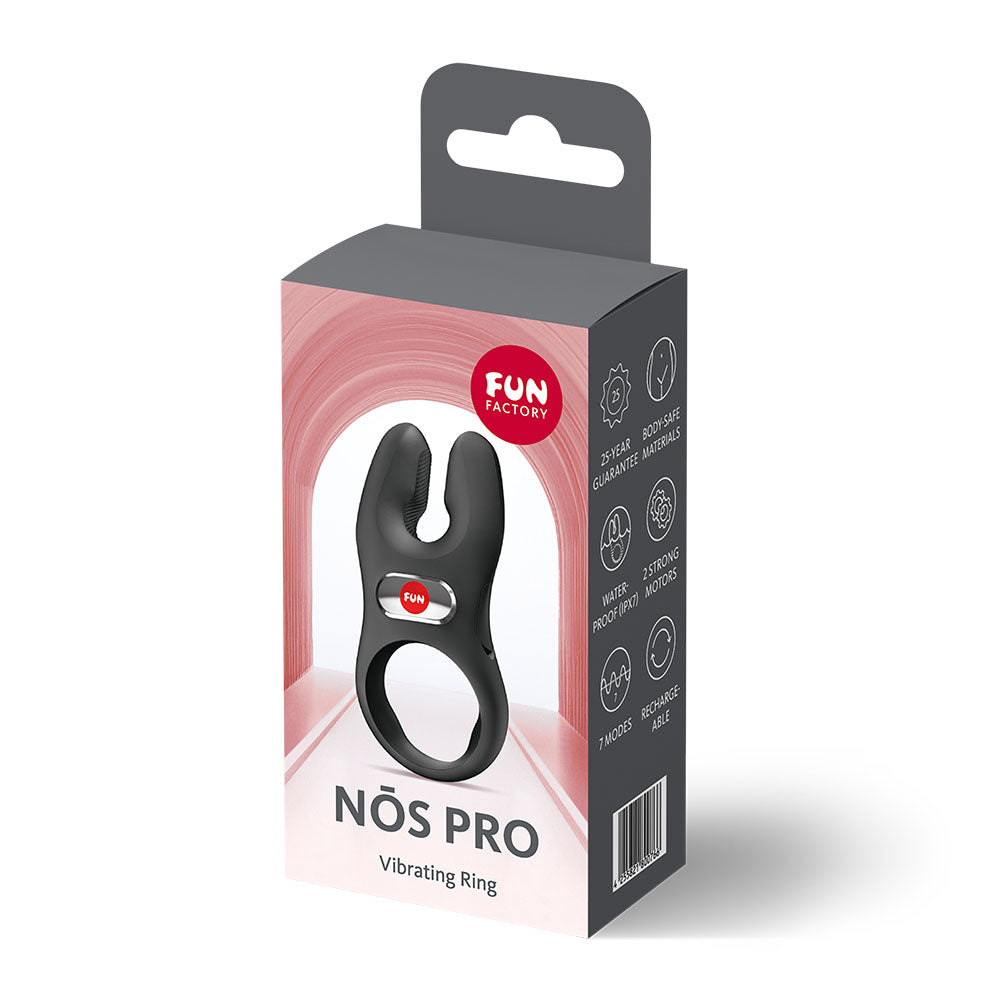 Fun Factory NOS Pro – USB-C Rechargeable Vibrating Cock Ring