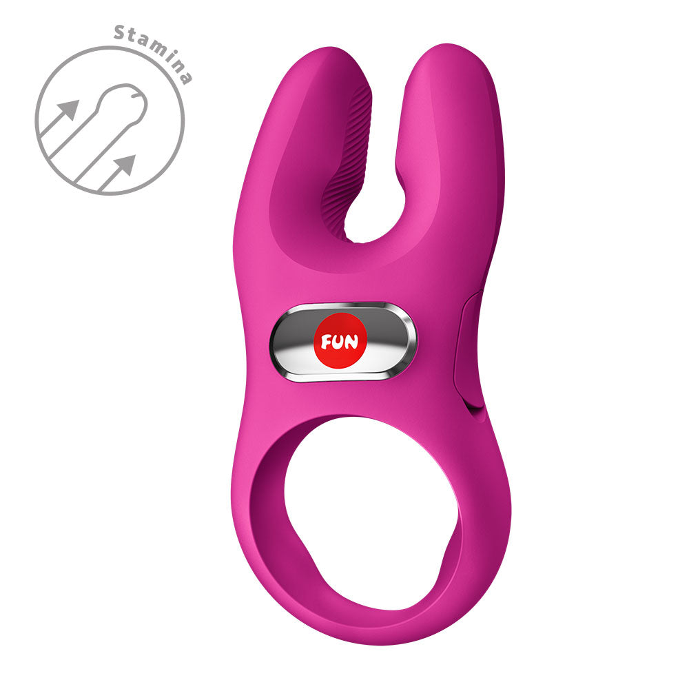 Fun Factory NOS Pro (Magenta) – USB-C Rechargeable Vibrating Cock Ring