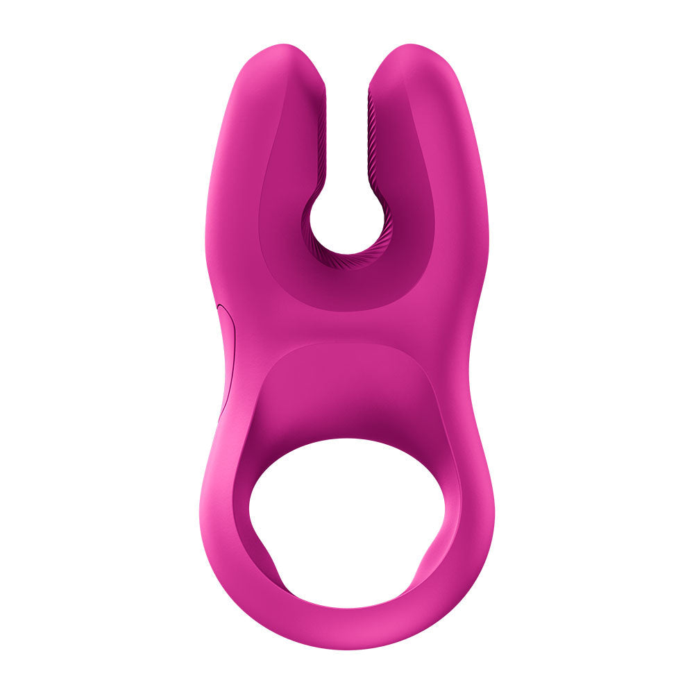 Fun Factory NOS Pro (Magenta) – USB-C Rechargeable Vibrating Cock Ring