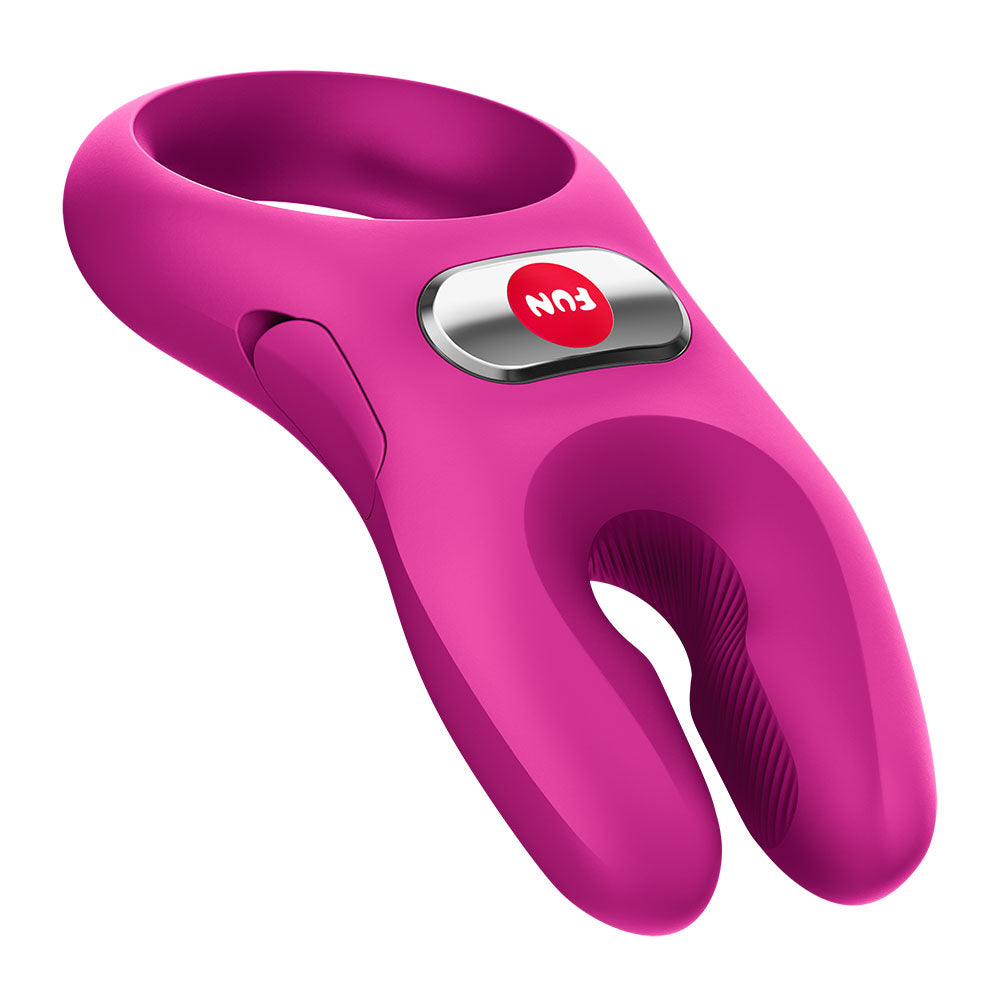 Fun Factory NOS Pro (Magenta) – USB-C Rechargeable Vibrating Cock Ring