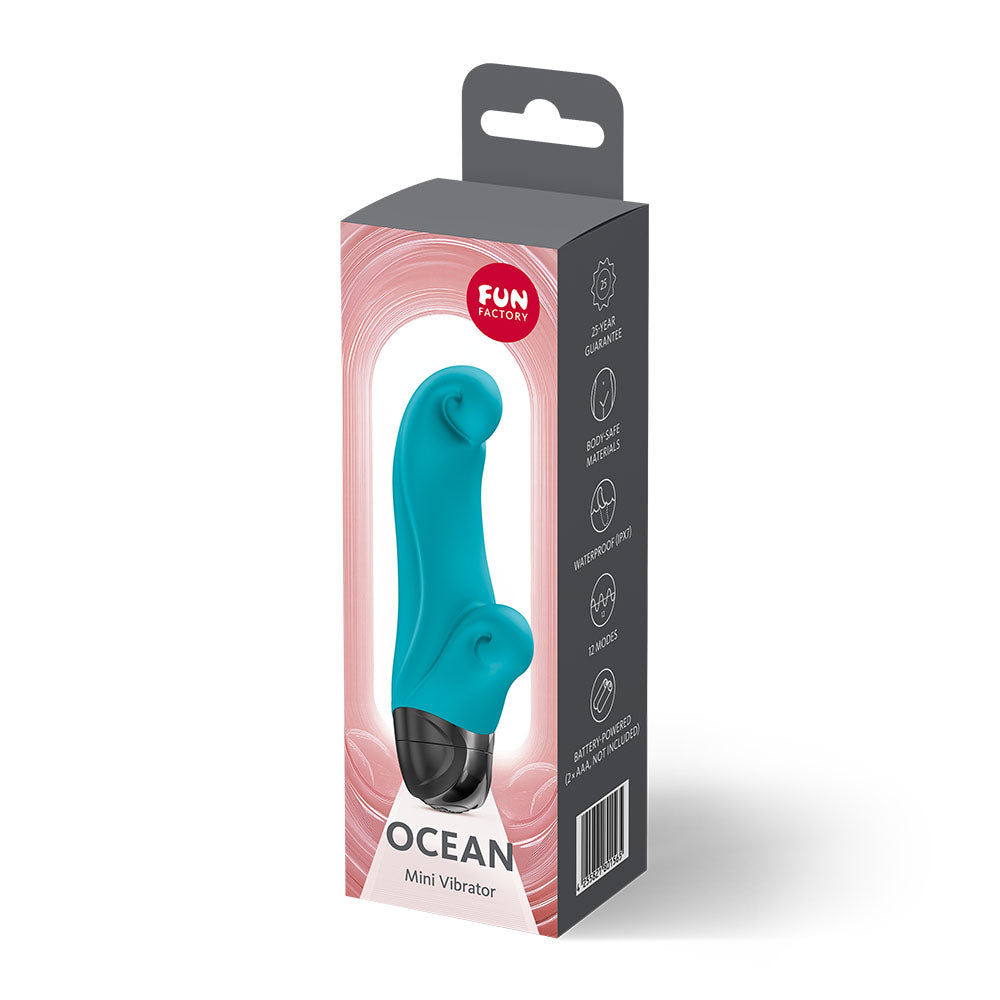 Fun Factory Ocean (Aquamarine) – 14.5 cm Compact Vibrator