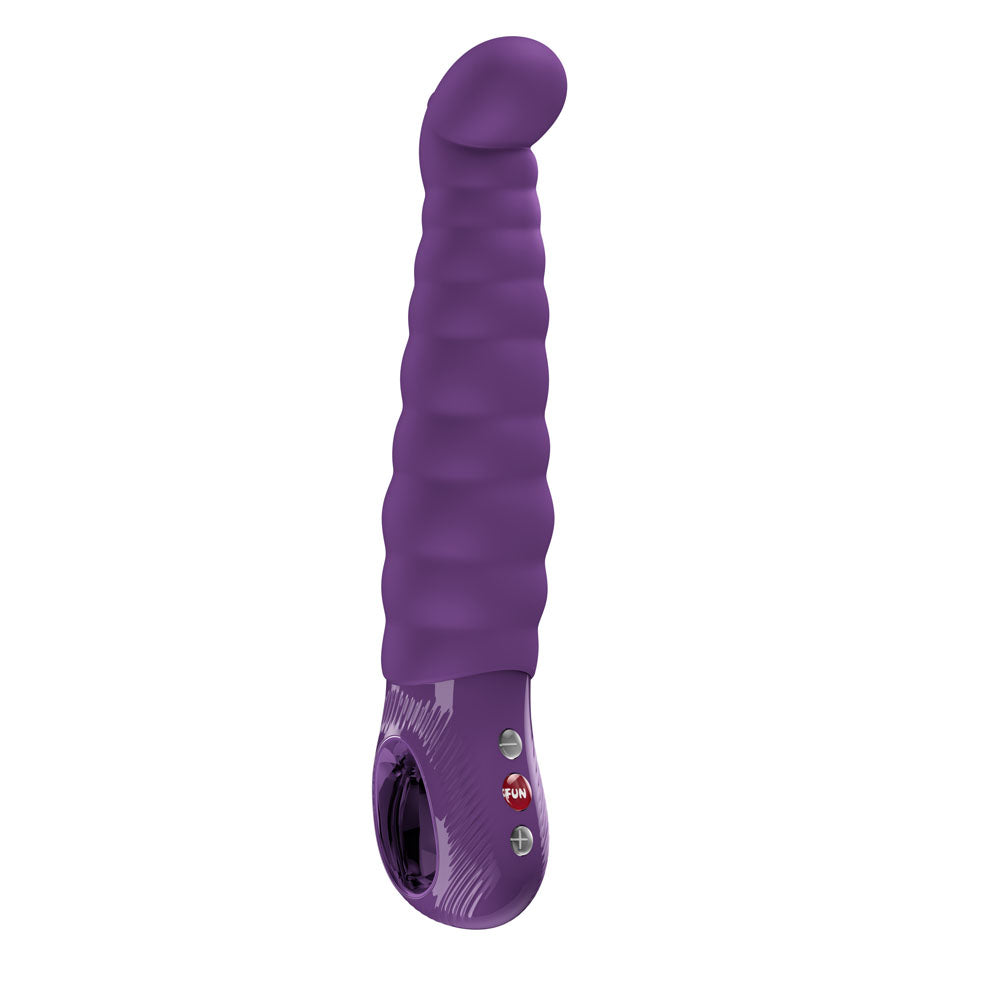 Fun Factory Patchy Paul (Dark Violet) – 23 cm USB-C Rechargeable Vibrator