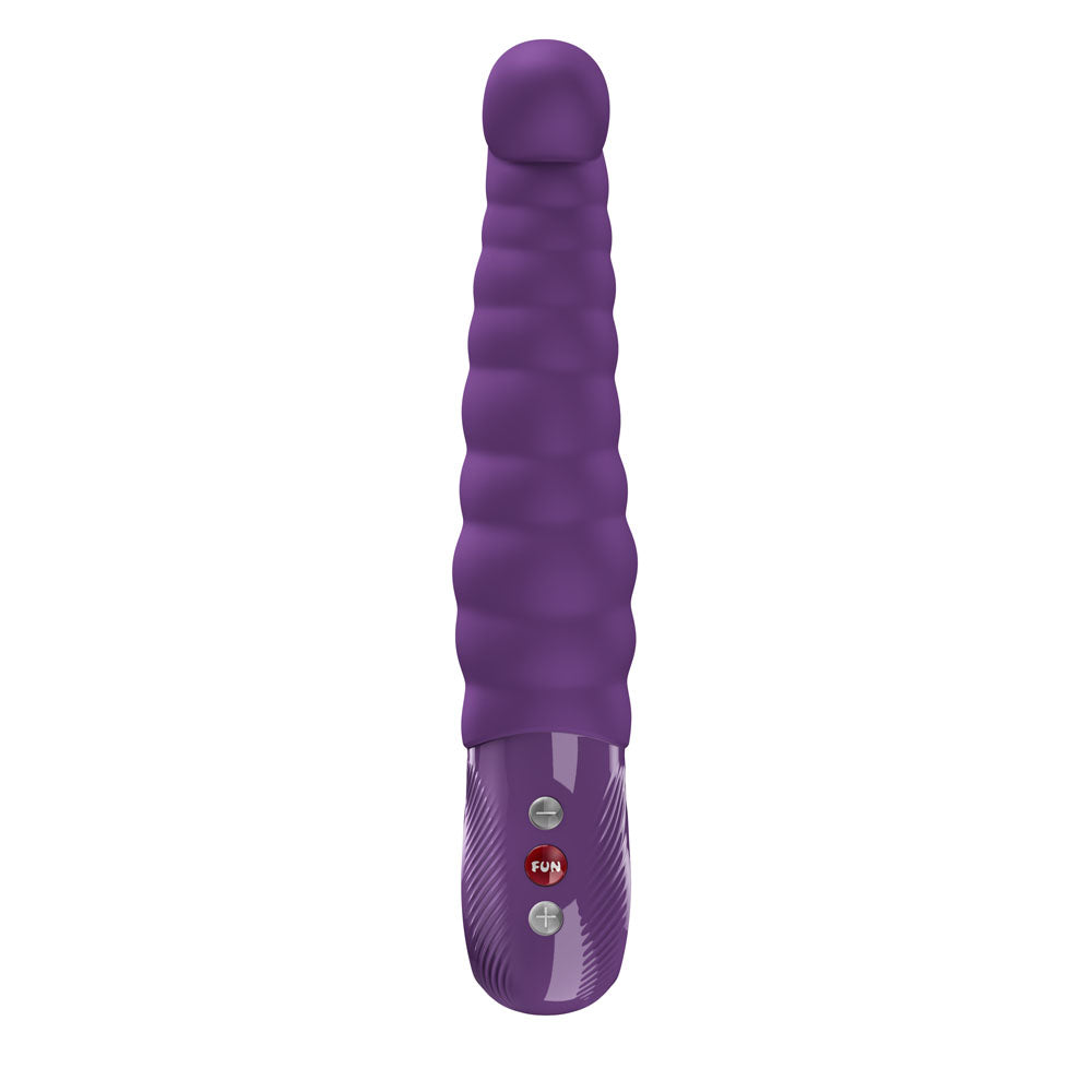 Fun Factory Patchy Paul (Dark Violet) – 23 cm USB-C Rechargeable Vibrator