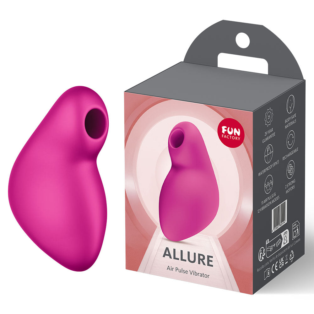 Fun Factory Allure – USB Rechargeable Air Pulse Clitoral Stimulator