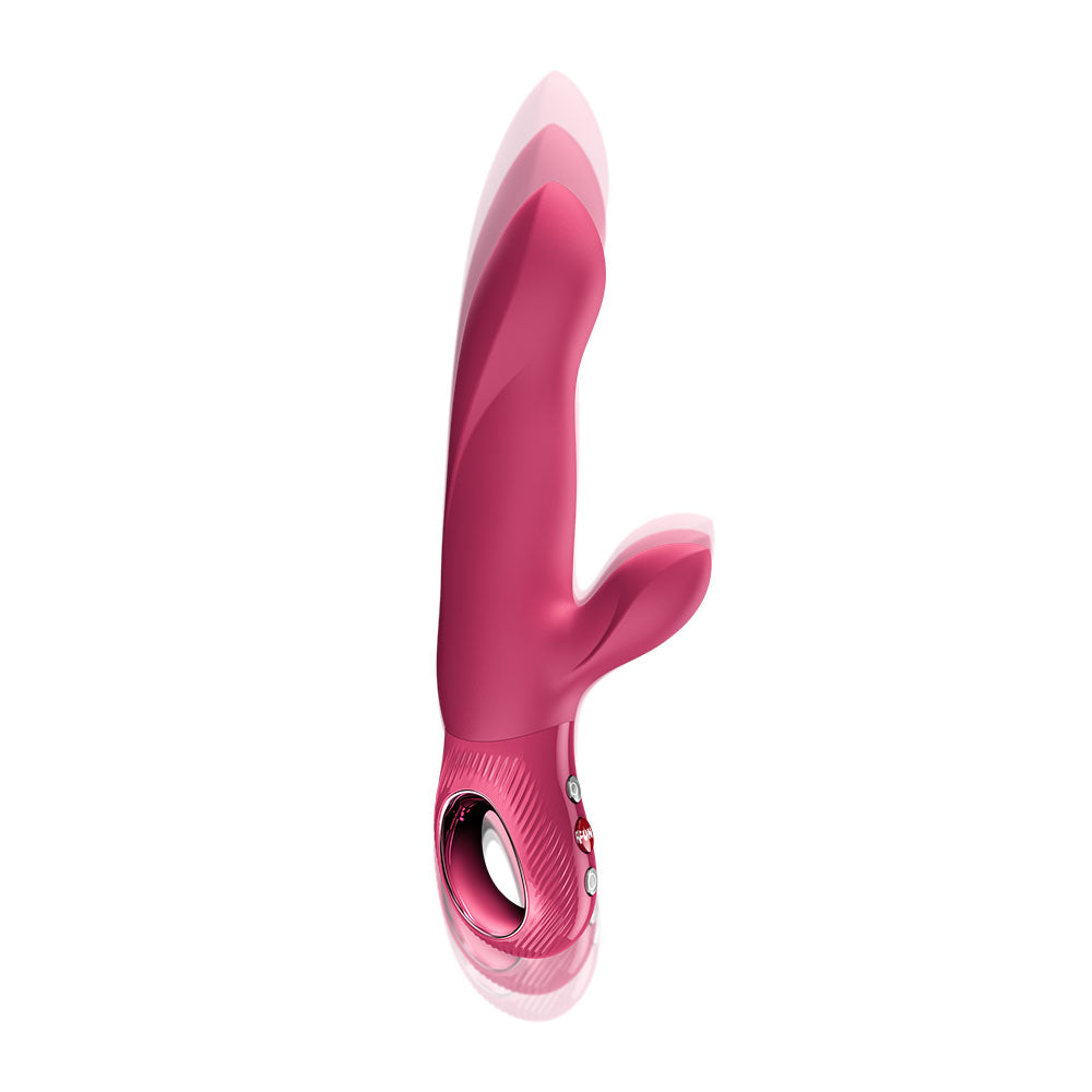 Fun Factory BI STRONIC ARC (Raspberry) – USB-C Rechargeable Thrusting Vibrator