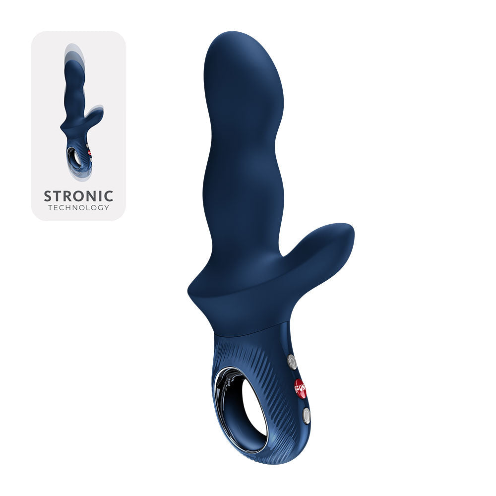 Fun Factory Bi Stronic Crave (Nightblue) – USB-C Rechargeable 21cm Thrusting Vibrator