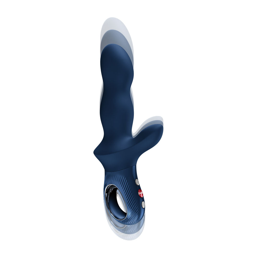 Fun Factory Bi Stronic Crave (Nightblue) – USB-C Rechargeable 21cm Thrusting Vibrator