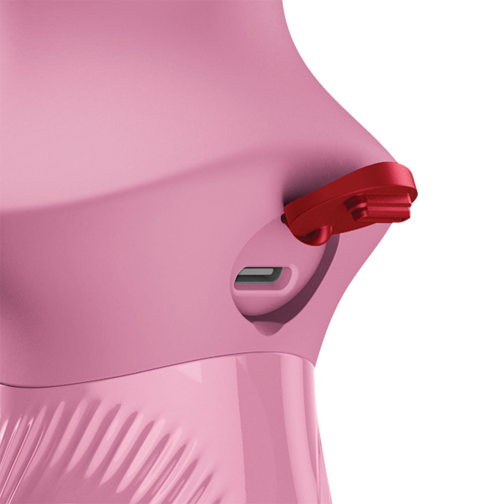 Fun Factory Bi Stronic Crave (Rose) – USB-C Rechargeable 21cm Thrusting Vibrator