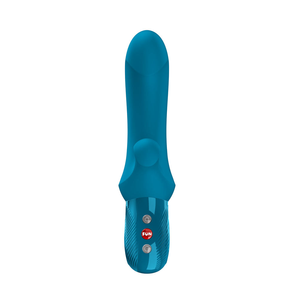 Fun Factory Bi Stronic Curve (Aquamarine) – USB-C Rechargeable Thrusting Vibrator