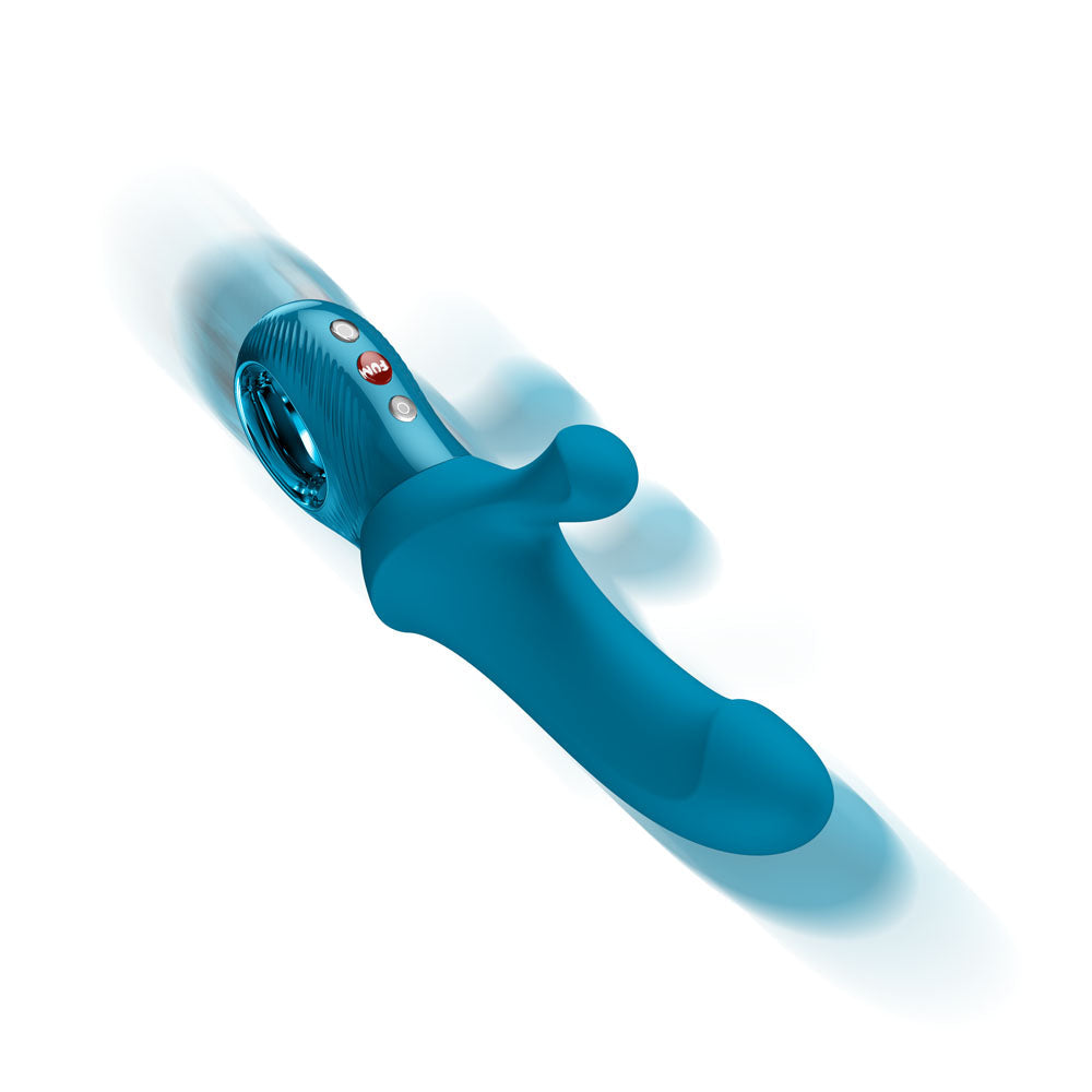 Fun Factory Bi Stronic Curve (Aquamarine) – USB-C Rechargeable Thrusting Vibrator
