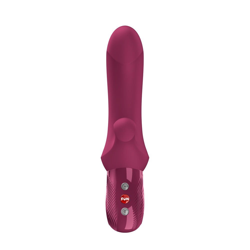Fun Factory BI Stronic Curve (Wine) – USB-C Rechargeable Thrusting Vibrator