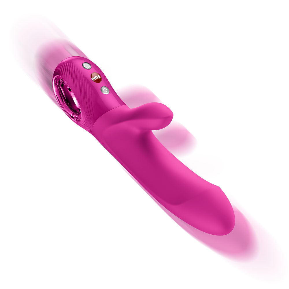 Fun Factory Bi Stronic Embrace (Magenta) – USB-C Rechargeable Thrusting Vibrator