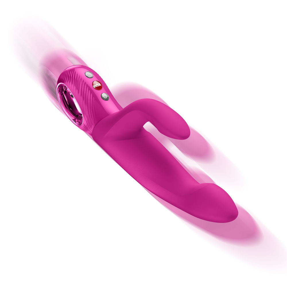 Fun Factory Bi Stronic Immerse (Magenta) – USB-C Rechargeable Thrusting Vibrator