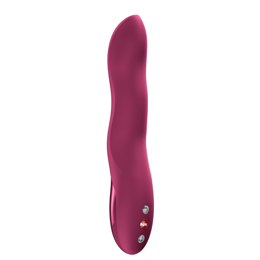 Fun Factory Stronic Wave (Wine) – USB-C Rechargeable Thrusting Vibrator