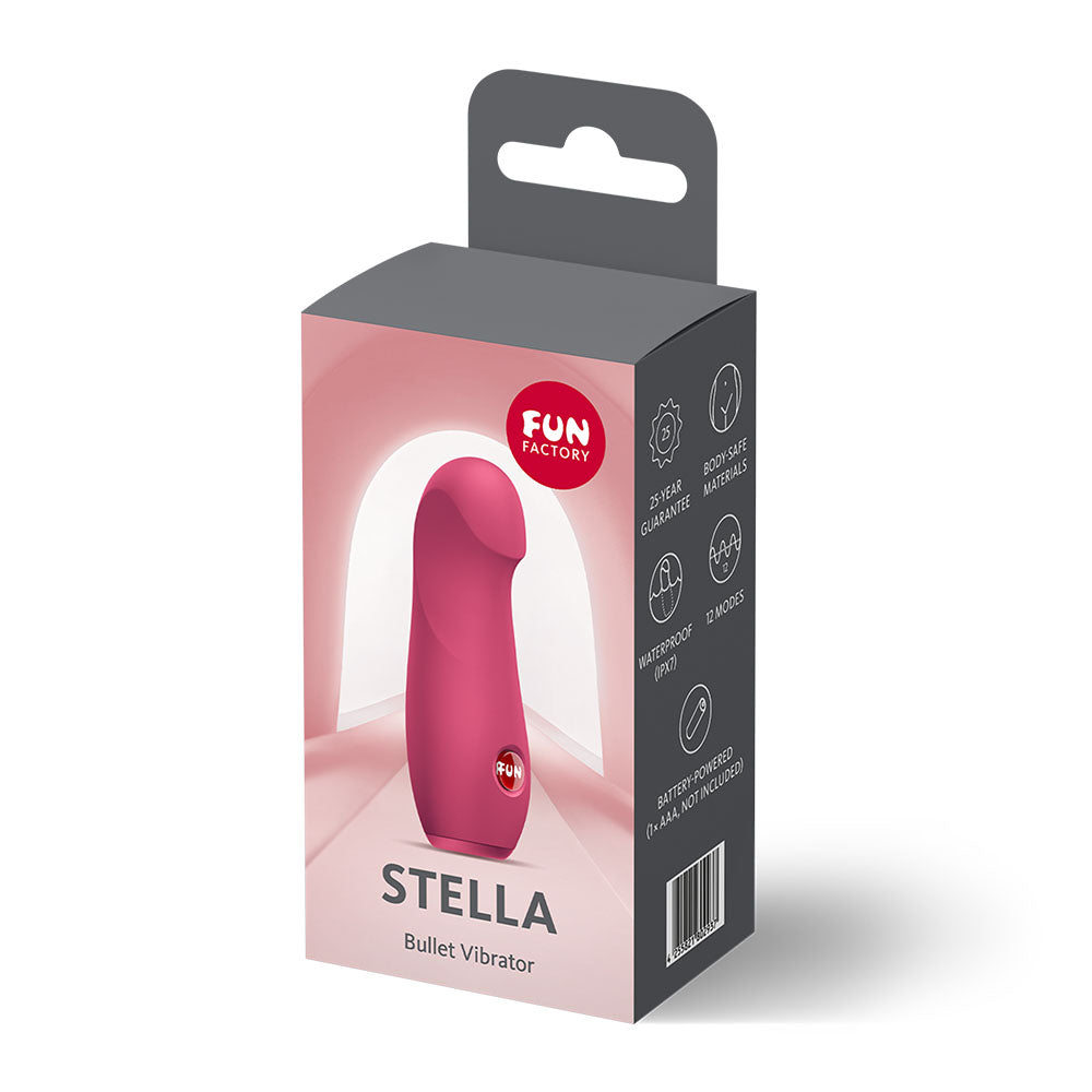 Fun Factory Stella (Raspberry) – Vibrating Bullet