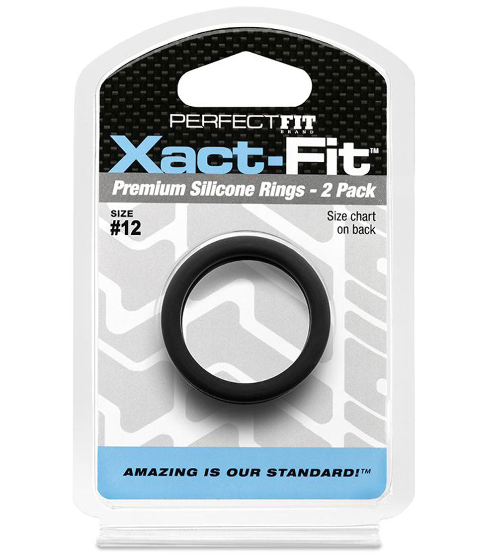 Xact-Fit #12 1.2in 2 Pk Precision Cock Ring Set