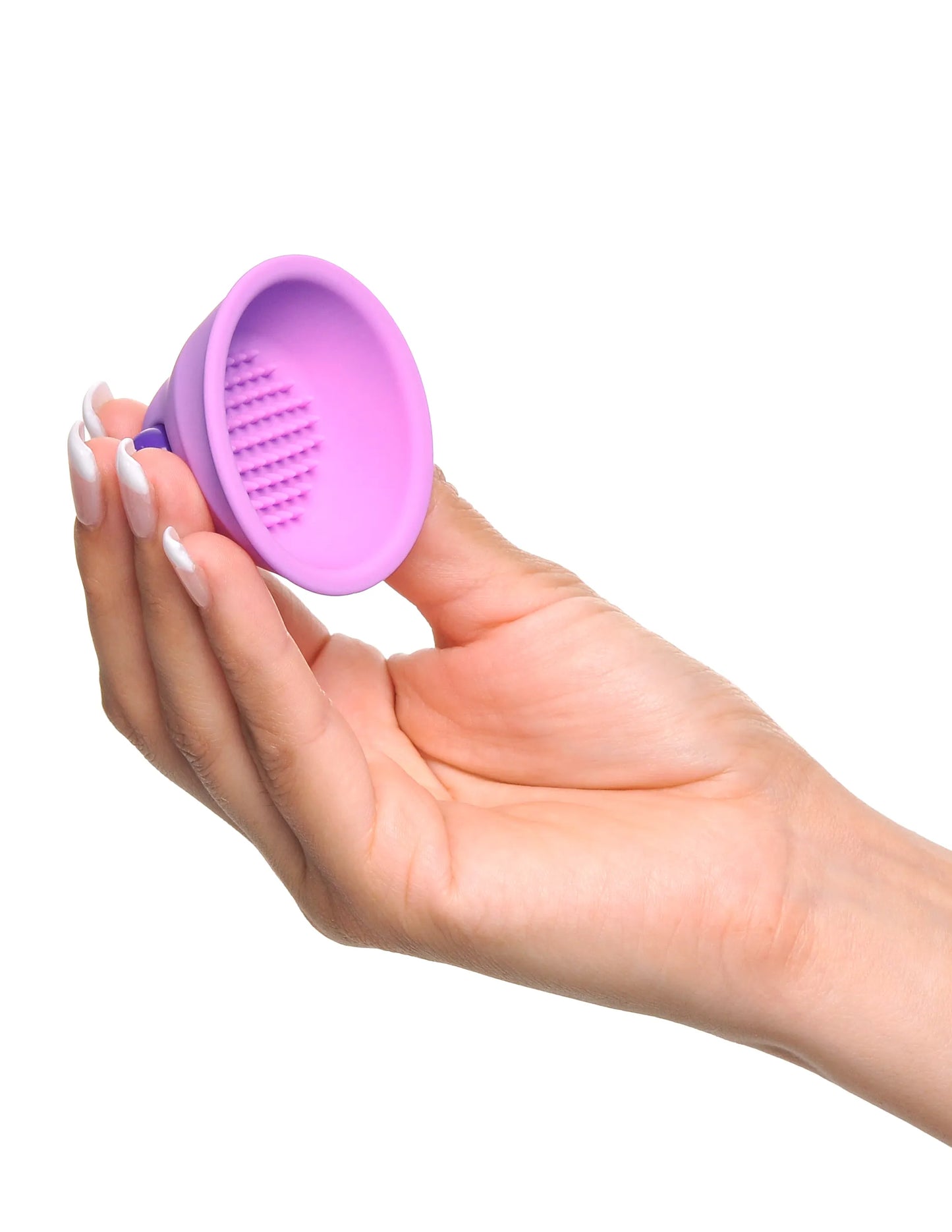 Fantasy for Her Vibrating Nipple Suck-Her – 2 Inch Vibrating Nipple Toy