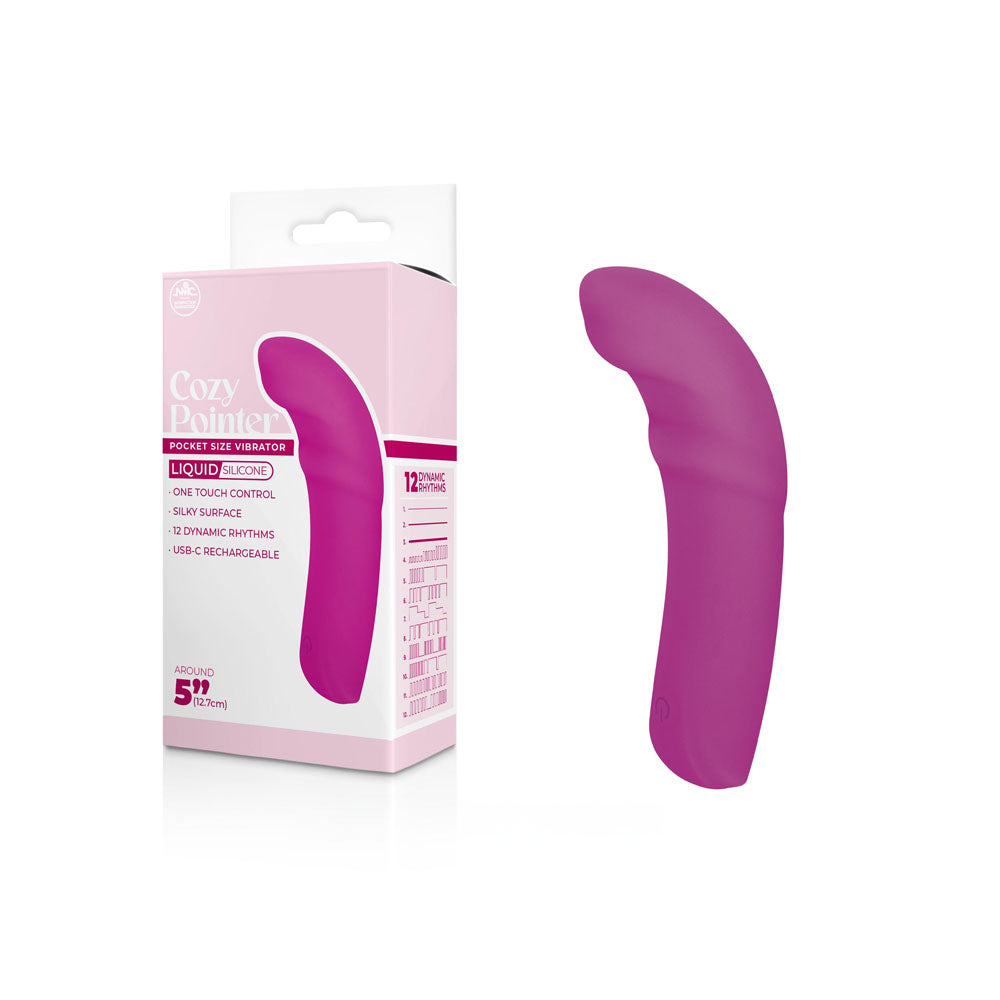 Cozy Pointer - 12.7 cm Soft Silicone Massager