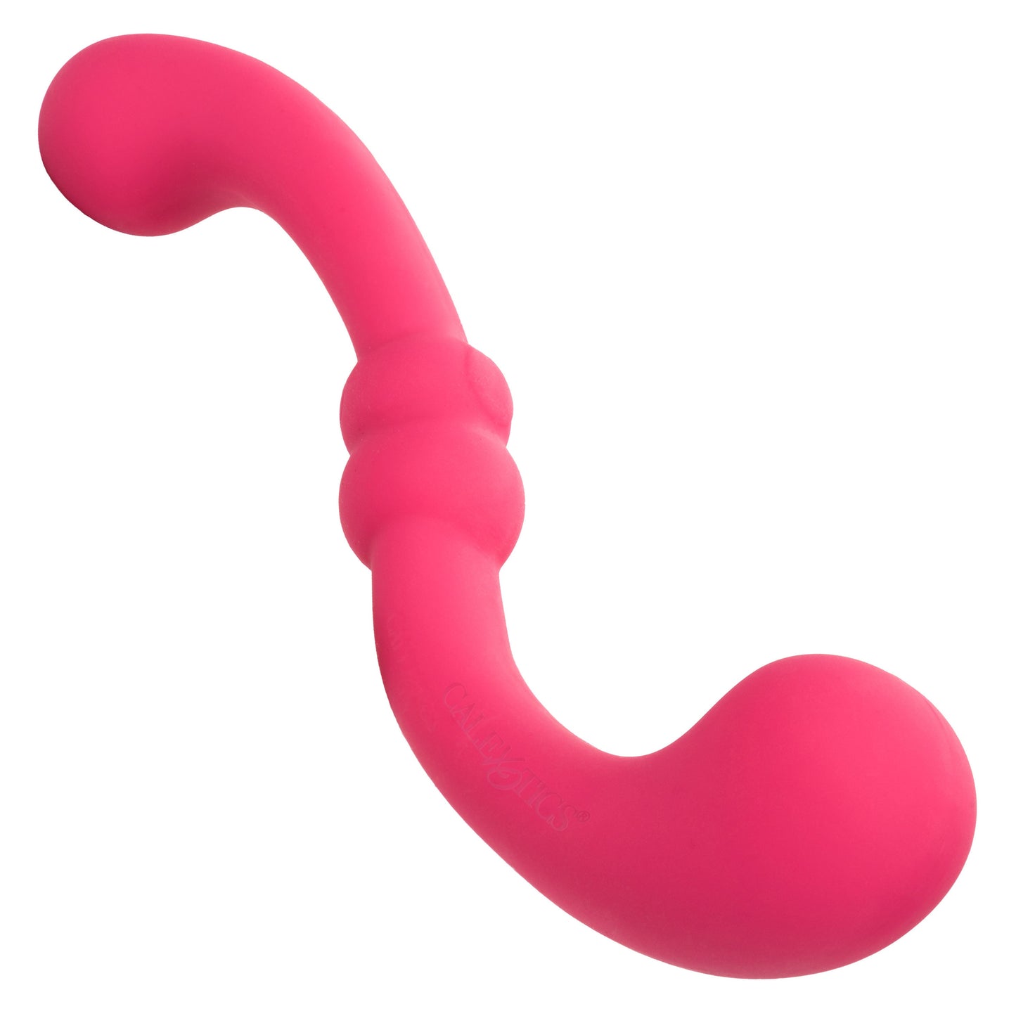 Pretty Little Wands Curvy Slim Pink Silicone Massager with 10 Speeds