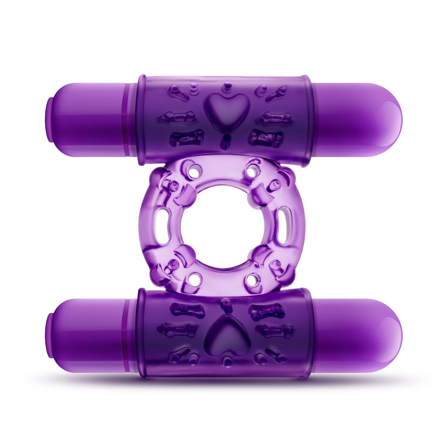 Play With Me Double Play – Dual Vibrating Cock Ring