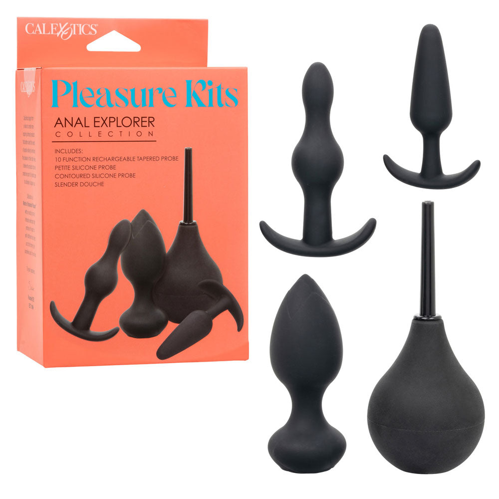 Pleasure Kits Anal Explorer Collection (Black) – Anal Toy Kit