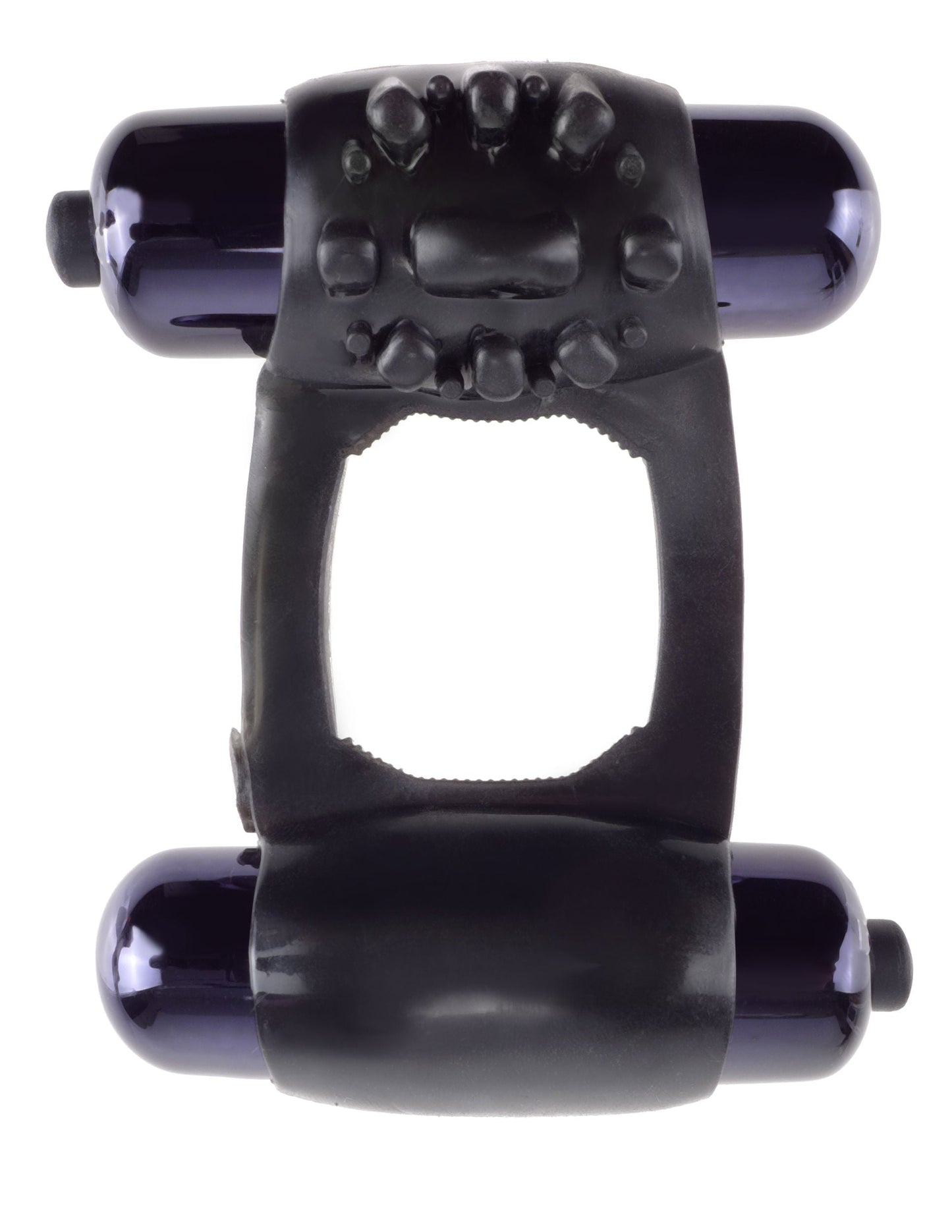Fantasy C-Ringz Duo Vibrating Super Ring (Black) – Powerful Vibrating Ring for Men