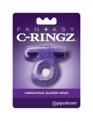 Fantasy C-Ringz (Purple) – Vibrating Super Ring for Erection Support