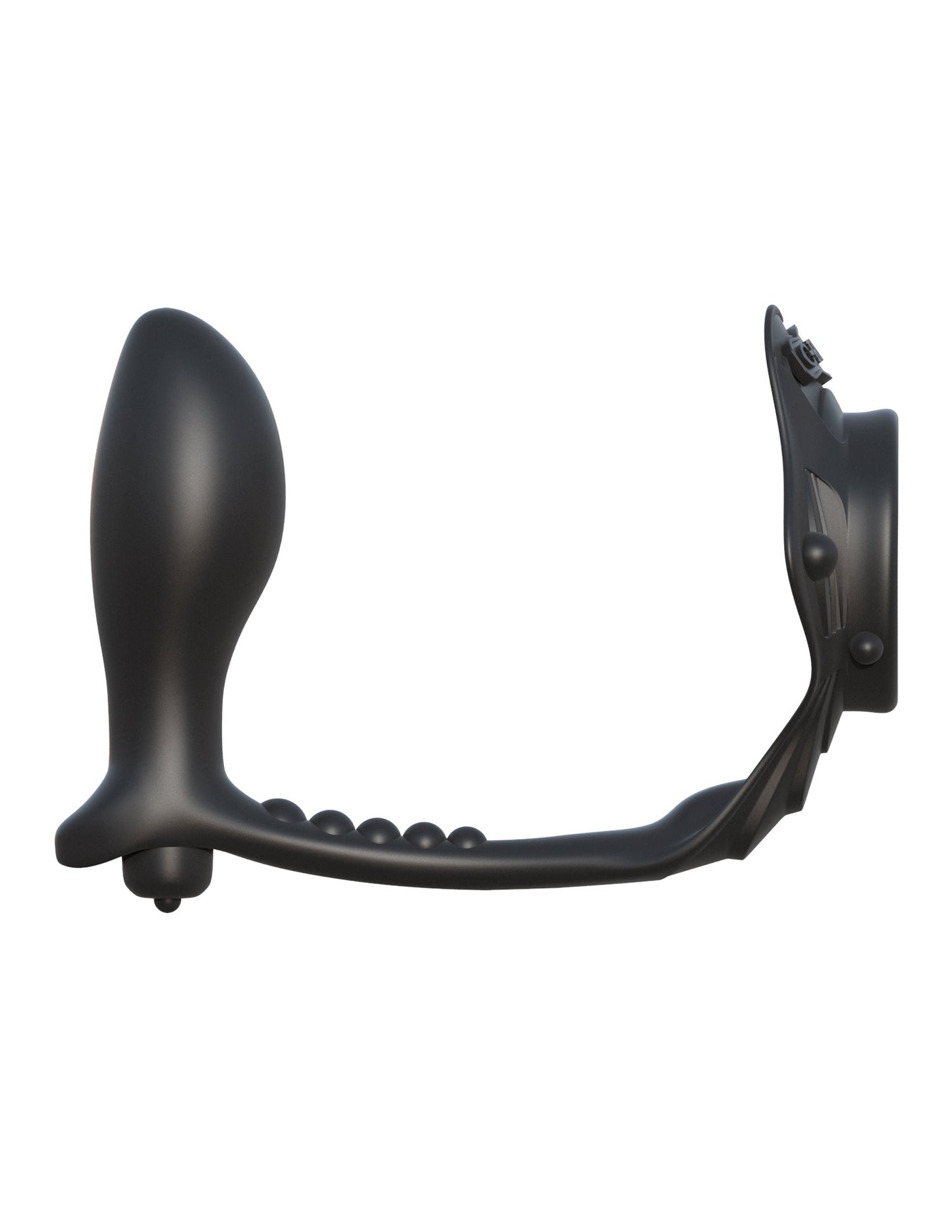 Fantasy Silicone Rock Hard Ass Gasm Performance C-Ring Black