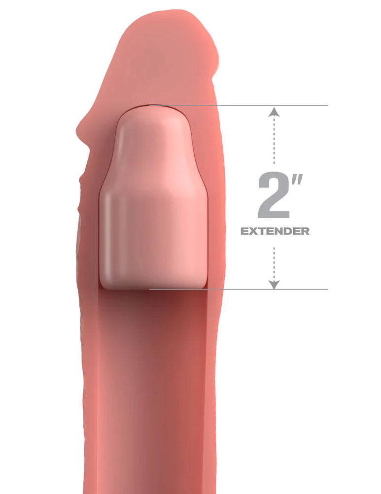 Fantasy X-Tensions Elite 6 Inch Penis Extension Sleeve Light