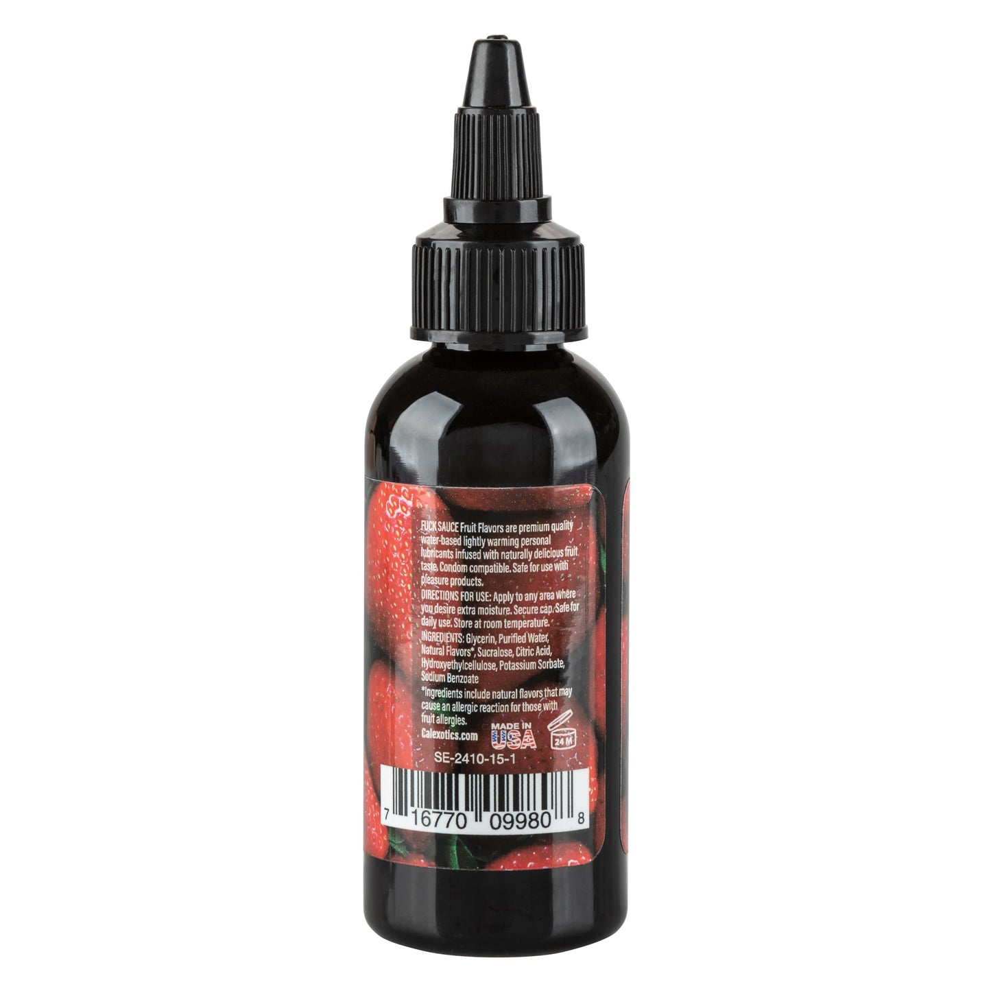 Fuck Sauce Flavored Water-Based Lubricant – 2 Fl. Oz. Strawberry | Watermelon