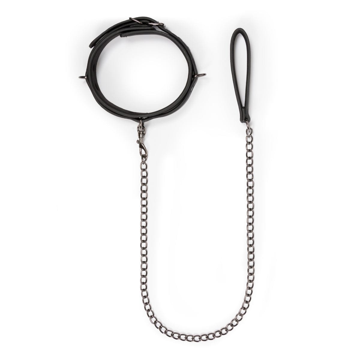 Fetish Collar With Leash Bondage Set for Submissive Play
