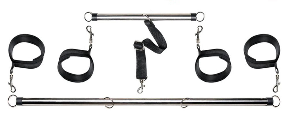 Fetish Fantasy Spread Em Bar and Cuff Set – Restraint Kit