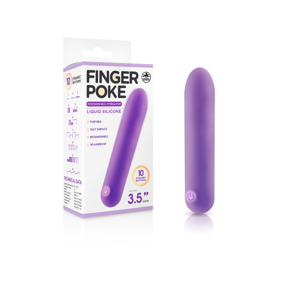 High-Quality Rechargeable 3.5 Inch Silicone Stimulator