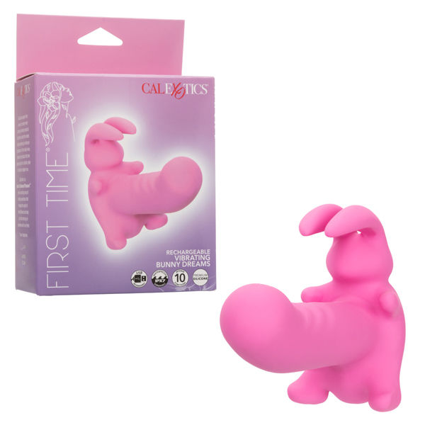 First Time Vibrating Bunny Massager for Women