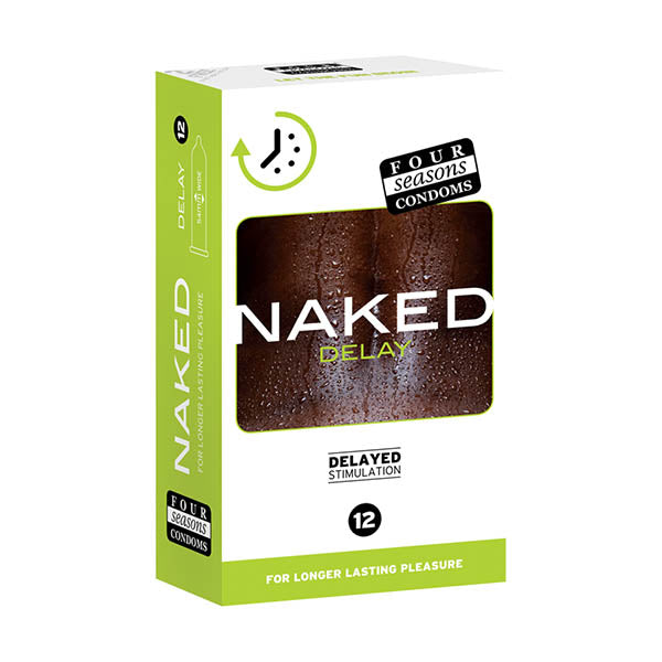Four Seasons Naked Delay Ultra Thin Condoms 12 Pack
