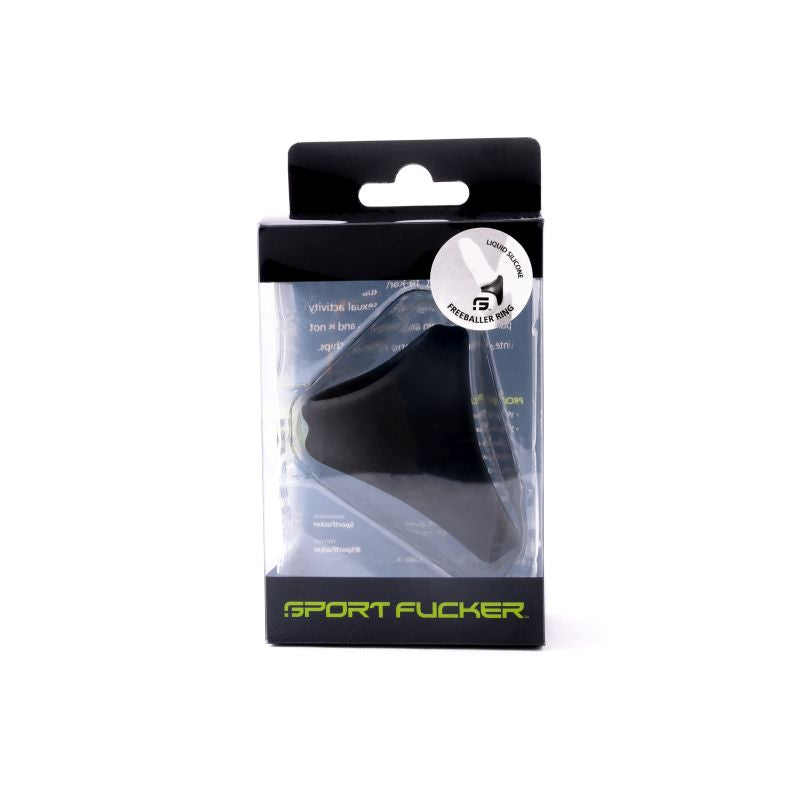 Freeballer Ring (Black) – Premium Cock Sling