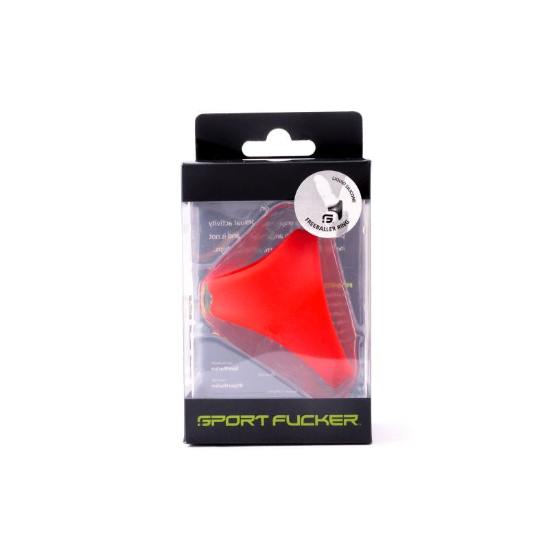 Freeballer Ring (Red) – Premium Cock Sling