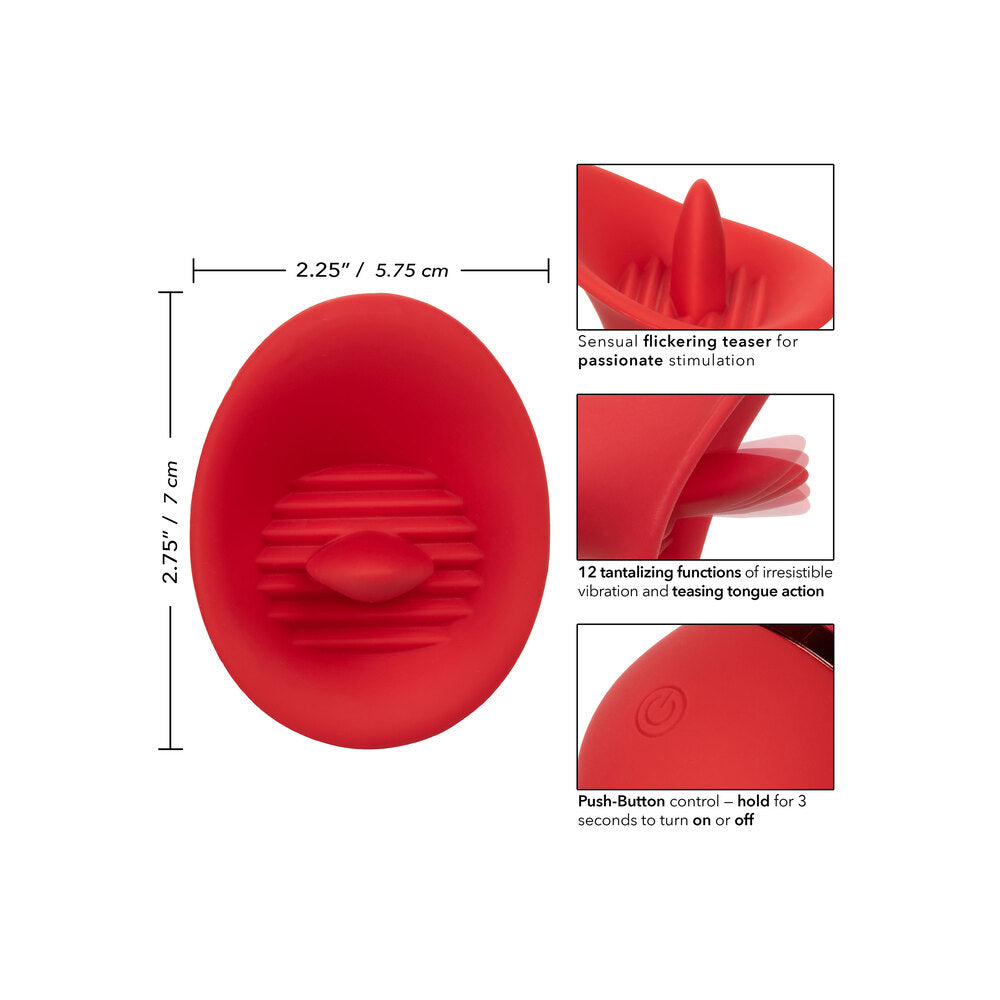 French Kiss Seducer – Compact Massager with 12 Functions Vibrator