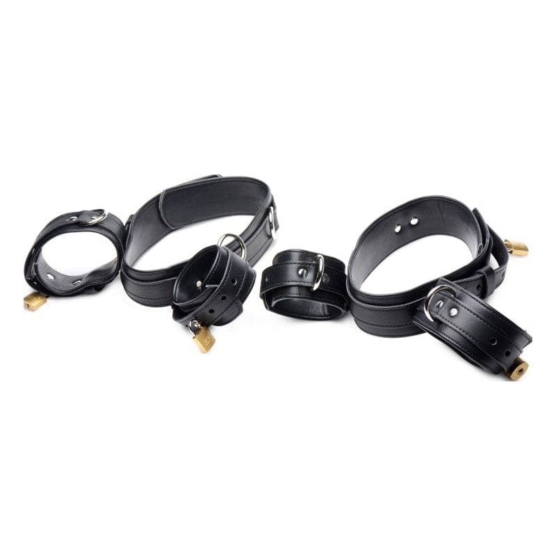 Frog Tie Restraint Set in Black for Enhanced Bondage Play
