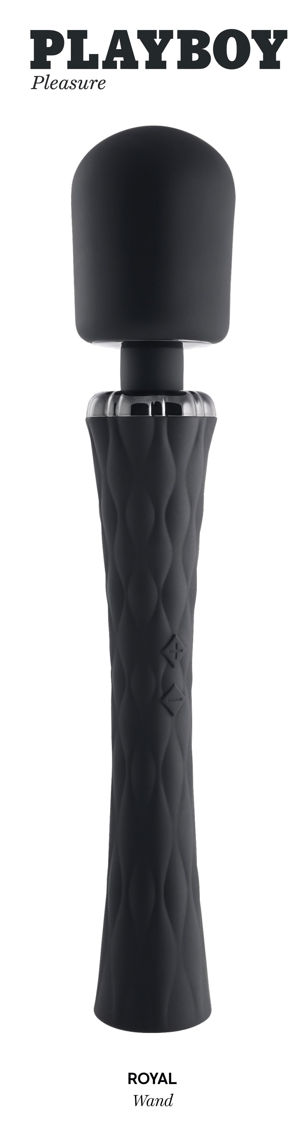 Playboy Pleasure ROYAL Velvet Silicone Wand Vibrator