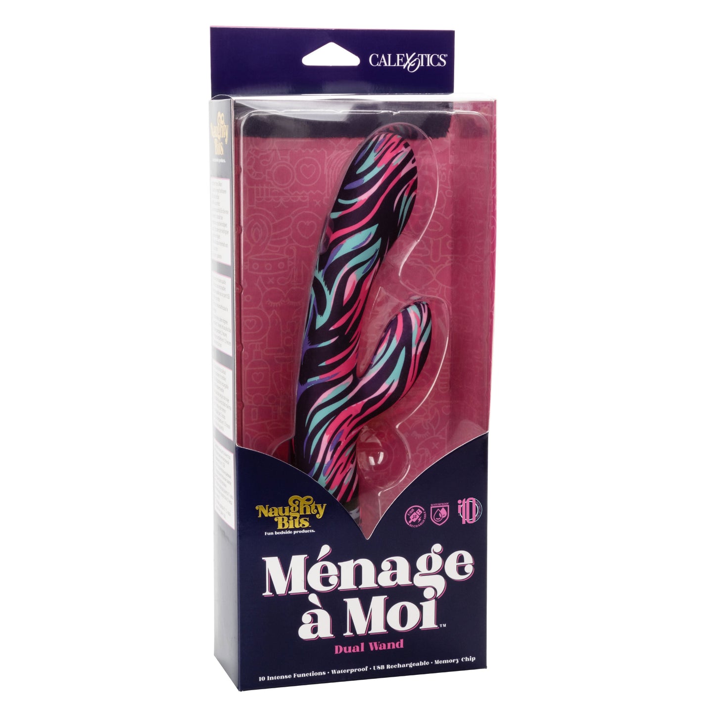 Naughty Bits Menage A Moi Dual Wand Vibrator – Dual Wand Vibrator